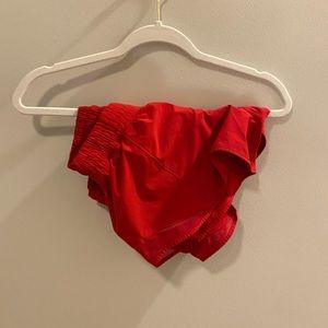 Lululemon Hotty Hot - Dark Red 4”